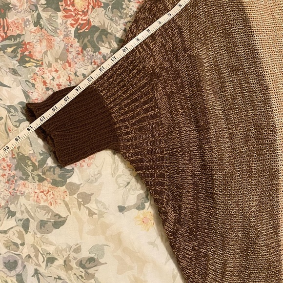 Wooden Ships Cotton Blend Knit Sweater Dolman Sleeves sz S/M Neutral Boho Beach - Picture 10 of 13